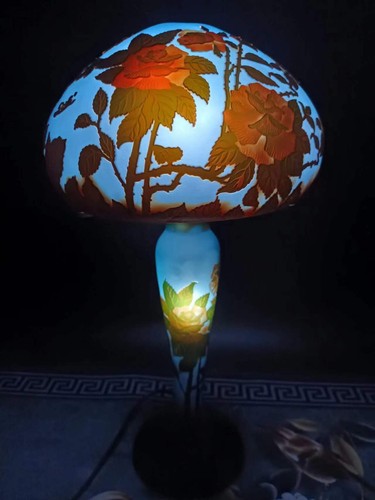 Lampada scrivania vetro - da, in