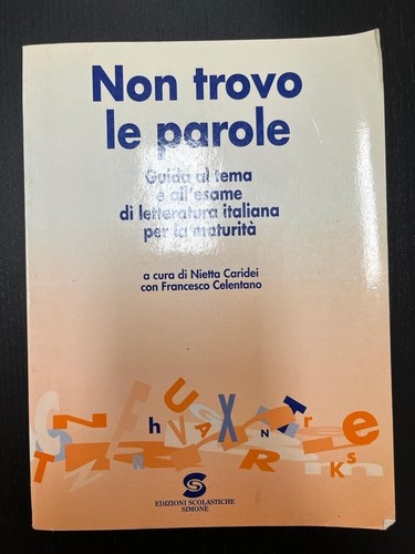 Non trovo parole nietta - trovo, le