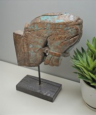 Antico di Legno Cavallo Testa