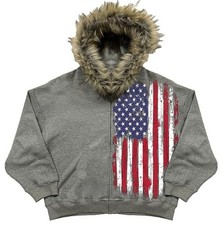 felpa con cappuccio e zip uomo
