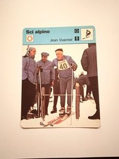 Sci Alpino Rizzoli Card - Jean Vuarnet #