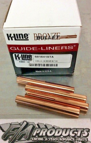Line valve guide liners - line,
