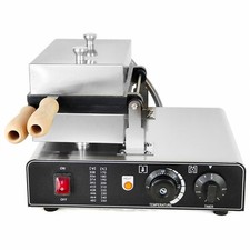 Macchina per waffle Taiyaki pesce bocca aperta gelato cono commerciale antiaderente