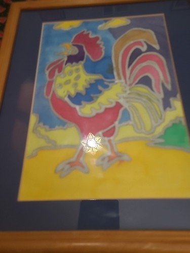 Batik incorniciato