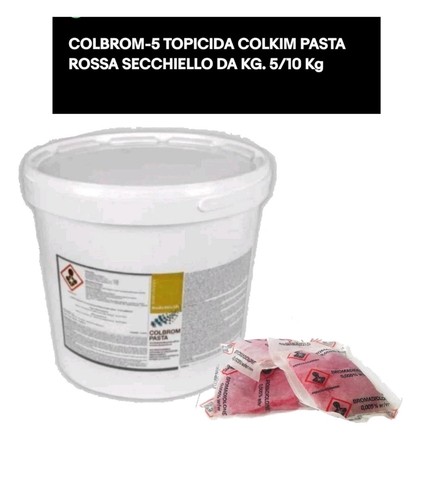 Veleno topi ratti 5kg esca - ratti,