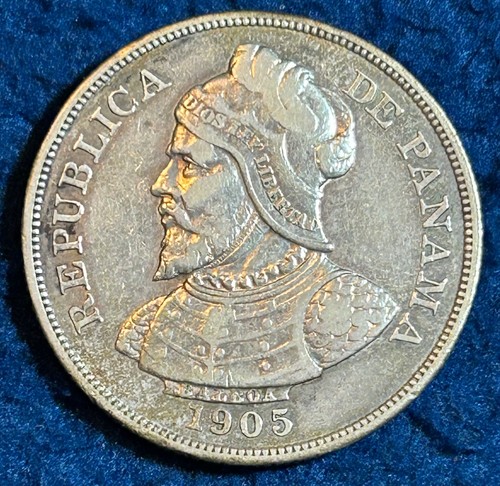 1905 panama 50c centesimos - panama,