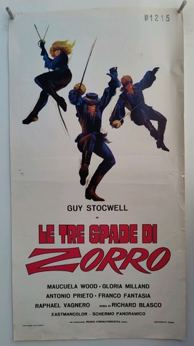 Locandina tre spade di - locandina,
