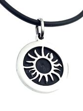 NOEMI GIOIELLI COLLANA UOMO ACCIAIO CAUCCIU SOLE NUOVA COLLEZIONE COU133