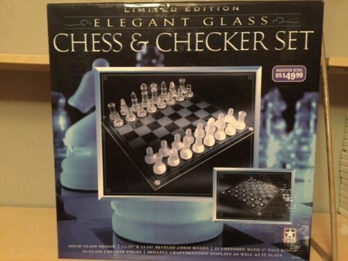 Scacchiera glass chess - glass,