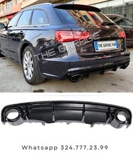 DIFFUSORE RS6 LOOK + TERMINALI