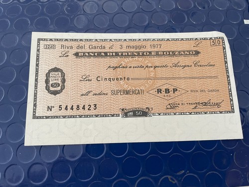Mini assegno banca - assegno,