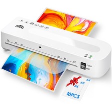 Laminatore Laminatore Bianco Bianco Formato A4 Tempo di Riscaldamento 1-2 Minuti