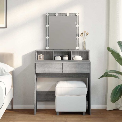 Toeletta con led grigio - toeletta,
