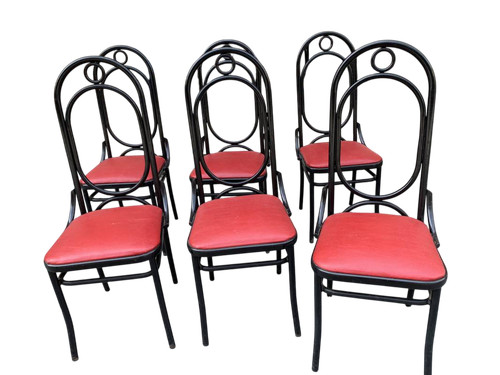 Sedie ferro curvato stile - 6,
