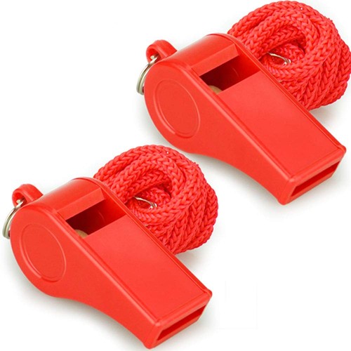 Fischietti emergenza rossi - d'emergenza,