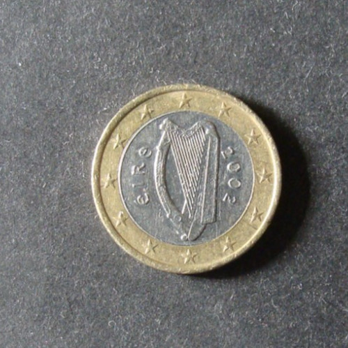 Moneta euro irlanda 2002 - moneta,