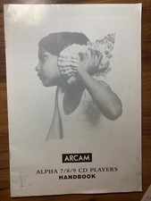 Arcam Alpha 7/8/9 Lettore CD