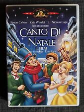 CANTO DI NATALE DVD animazione - dal romanzo di Charles Dickens - COME NUOVO