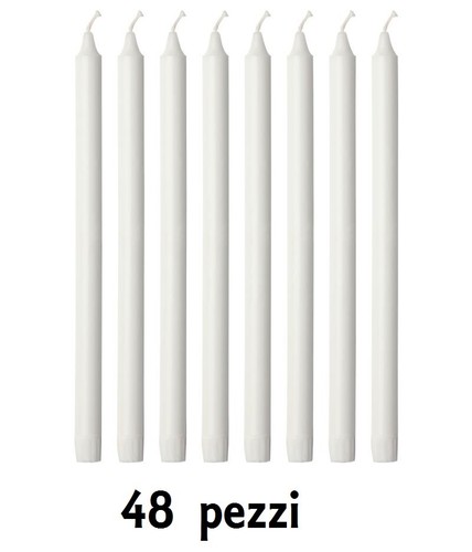 Set pezzi candele bianche - set,