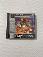 WORMS PINBALL PS1 RETRO GAME