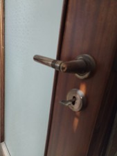 porte interne con vetro usate