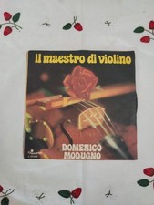 DISCO VINILE 45 GIRI COLLEZIONE VINTAGE IL MAESTRO DI VIOLINO - DOMENICO MODUGNO