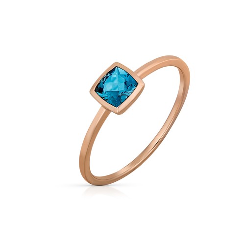 Anello orolino oro 585 rosso - anello,