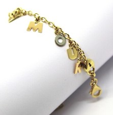 Bracciale Nanis "Amour" in Oro Giallo, Rosa e Bianco 18k con Cuori