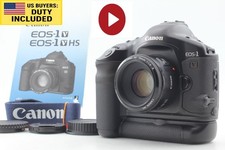🎦CT 006 [OTTIMO COME NUOVO] Canon EOS 1V EOS-1V fotocamera pellicola 35 mm obiettivo 50 mm f1.8 ii GIAPPONE