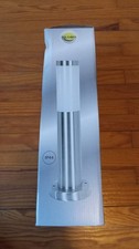 2x Lampada da Giardino Inox