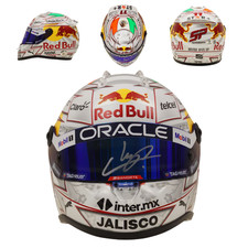 Casco Sergio Perez firmato
