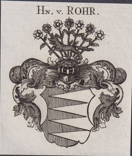 Stemma famiglia rohr - stemma,