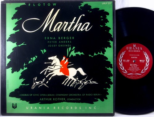 Box urania red 1950s - lp,