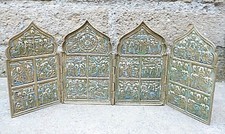  ICONA RUSSA   IN BRONZO E