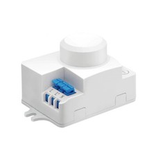 Sensore di movimento  microonde uso interno radar rilevatore da 1 a 8 metri 360°