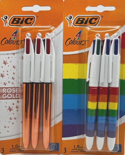 Penne multicolore sfera - a, bic