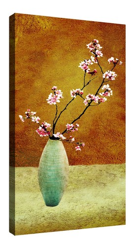 Quadro floreale rosso - floreale,