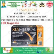 Xls Medical Pro 7 Peso In Salute Fino a 5 Volte Di Più 180 Capsule Brucia Grassi