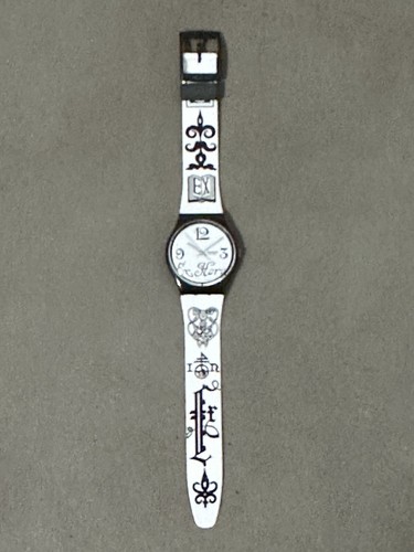 Swatch gent black letter ref - swatch,
