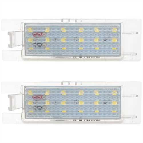 Coppia luce targa - 2x,