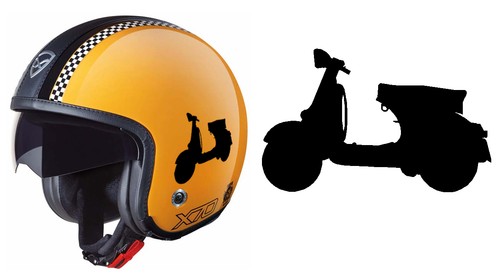 Adesivo moto vespa - vespa,,