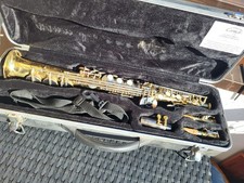 ARROW SOPRANO SAXOPHONE,FULL REPAD/ SAX SASSOFONO SOPRANO RITAMPONATO,REVISIONAT
