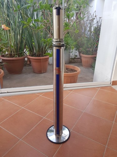 Colonnina piantana acciaio - colonnina,