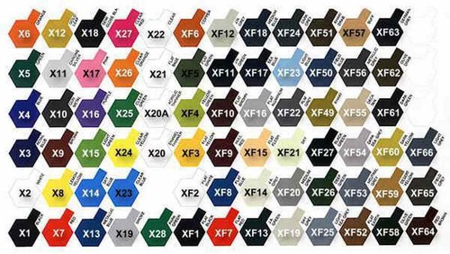 Tamiya colori acrilici - colori,