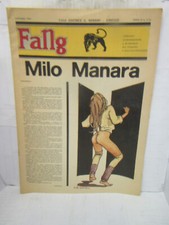 FANG anno II° n°4 - MILO MANARA -nerbini,1984-cm 28 x 40-vedi foto-(fiabe sonore