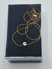 Collana Acciaio Con Punto Luce