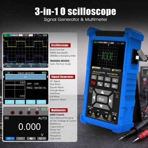 Oscilloscopio digitale 50mhz - 50mhz, 2