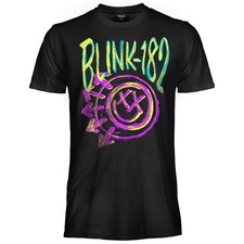 T-Shirt Blink 182 Smiley