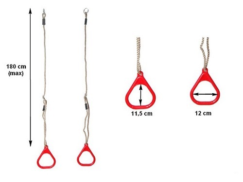 Anelli per altalena gioco - anelli,