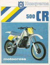 1984 Husqvarna 500CR Motocross